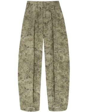 Cortana Wide Trousers - Green