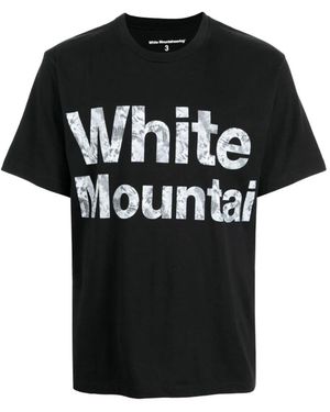 White Mountaineering T-Shirts - Black