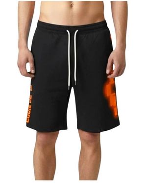Marcelo Burlon Casual Shorts - Negro