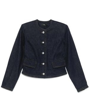 7 For All Mankind Denim Jackets - Blue