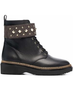 Michael Kors Lace-Up Boots - Nero