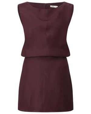 KHAITE Short Dresses - Purple