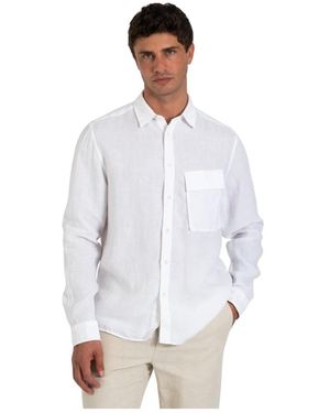 Belstaff Leinenhemd Für Herren - Weiß