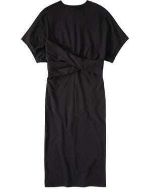 Closed Midi Dresses - Nero