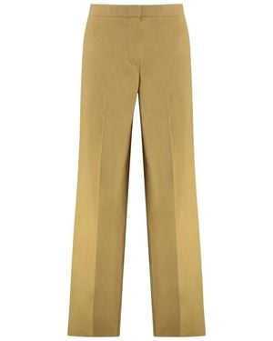Pinko Wide Trousers - Neutro