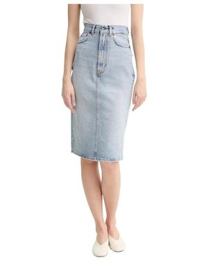 Fiorucci Denim Skirts - Bleu