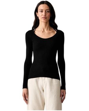 Guess Truien & Vesten ,Zwart ,Nylon Meghan Sweater