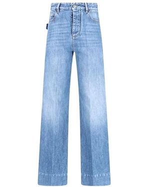 Bottega Veneta Wide Jeans - Blue