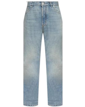 McQueen Straight Jeans - Azul