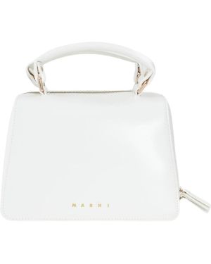 Marni Tassen ,Wit ,Polyester Witte Handtas Voor Vrouwen