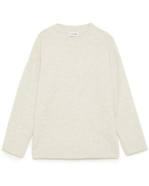 AMISH Round-Neck Knitwear - Blanc
