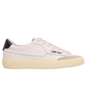 Autry Schoenen ,Wit ,Katoen Windscape Low - Naturel