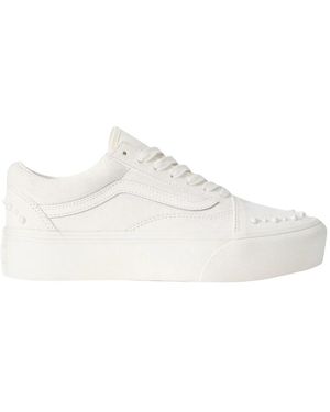 Vans Old Skool Platform - Weiß