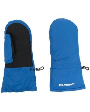 Off-White c/o Virgil Abloh Gloves - Blue