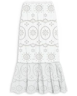 MC2 Saint Barth Midi Skirts - White