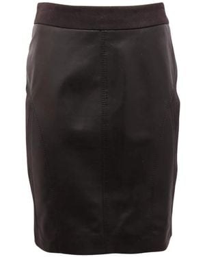Pinko Rokken ,Zwart ,Katoen Giocasta Skirt