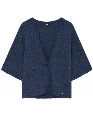GUSTAV Cardigan - Blauw