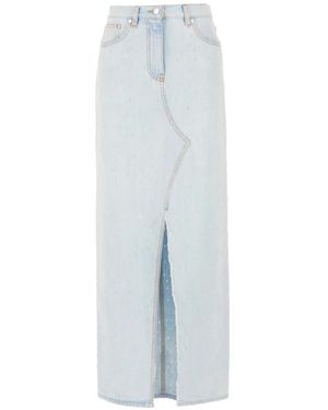 MSGM Denim Skirts - Azul