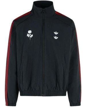 adidas Web-Trackjacke - Schwarz