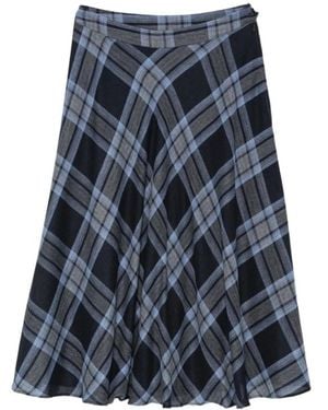 Marella Rokken ,Blauw ,Wol Mllugola 002 Midi Rok