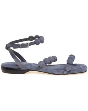 Ash Flat Sandals - Blue