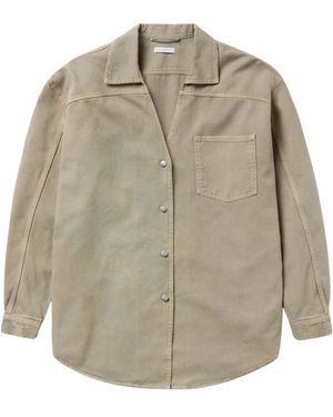 1989 STUDIO Overhemden ,Bruin ,Denim Denim Overhemd Collectie - Naturel