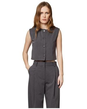 Alpha Studio Suit Vests - Noir