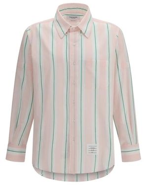 Thom Browne Button-Down Shirt - Weiß