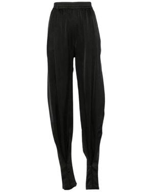 ANDAMANE Tapered Trousers - Negro