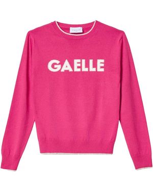 Gaelle Paris Long Sleeve T-Shirts - Pink