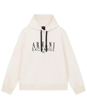 ARMANI EXCHANGE Hoodies - Blanco