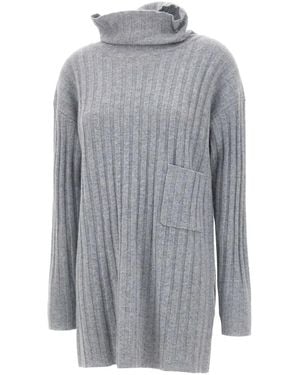 Liu Jo Knitted Dresses - Grey