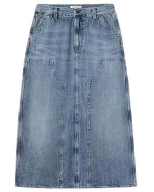 Carhartt Denim Skirts - Azul