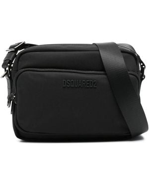 DSquared² Stilvolle tasche e25,schwarze crossbody cordura tasche