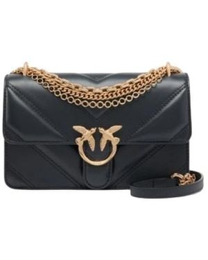 Pinko Mini Love Bag One - Schwarz