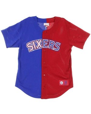 Mitchell & Ness T-Shirts - Red