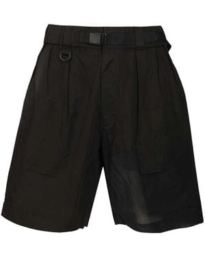 Y-3 Korte Broeken ,Zwart ,Ut Wideleg Shorts