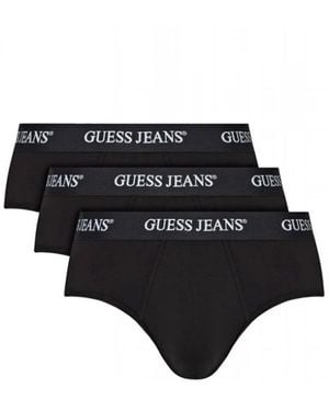 Guess 3Er-Pack Cotton Stretch Boxer Briefs - Schwarz