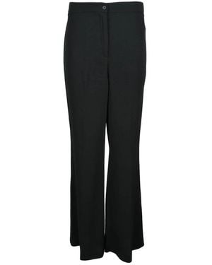 L'Autre Chose Wide Pants - Black