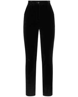 Dolce & Gabbana Slim-Fit Trousers - Black