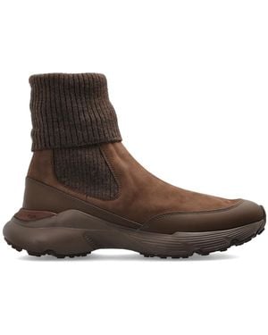 Tod's Chelsea Boots - Marron