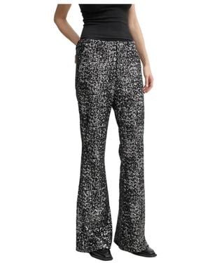 Zadig & Voltaire Wide Trousers - Gris