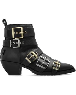 AllSaints Heeled Boots - Negro