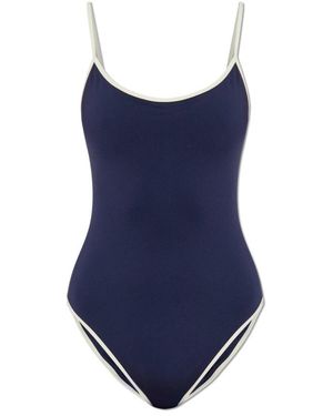 The Upside Badmode ,Blauw ,Nylon Samara One-Piece Badpak