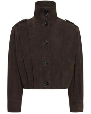 My Essential Wardrobe Leather Jackets - Black