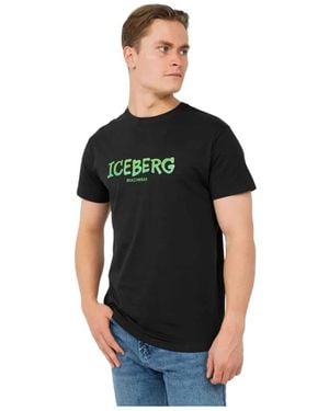 Iceberg T-Shirts - Black