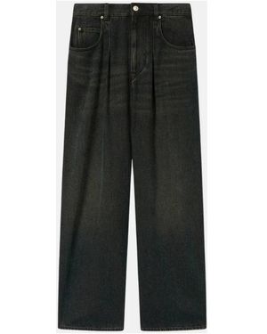 Isabel Marant Rodayna Wide-Leg Jeans - Zwart