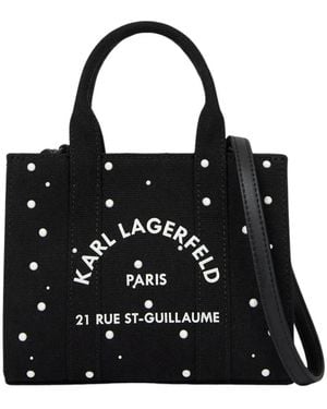 KARL LAGERFELD Handbags - Black