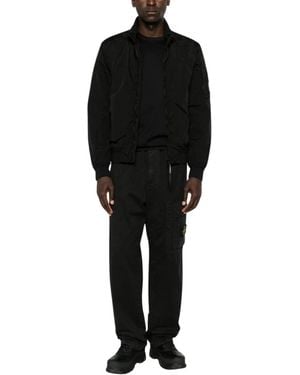 C.P. Company Bomber Jackets - Black