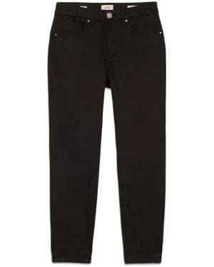 Oltre Slim-Fit Trousers - Nero